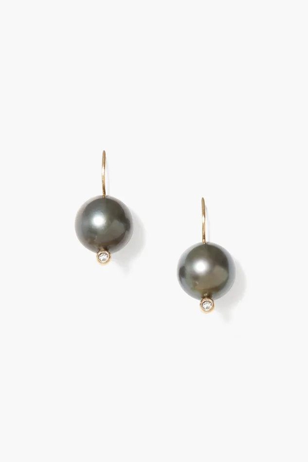 14k Kaia Earrings Tahitian Pearl Women Chan Luu Earrings