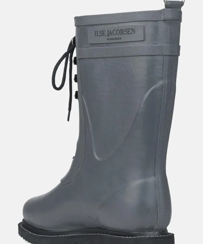 34 Rubber Boots 8211 Grey Rainboots Ilse Jacobsen Rainboots Medium