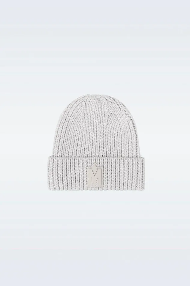 Accessories Kids Mackage JUDEKZ Handknit Toque With Ribbed Cuff For Kids Sapphire