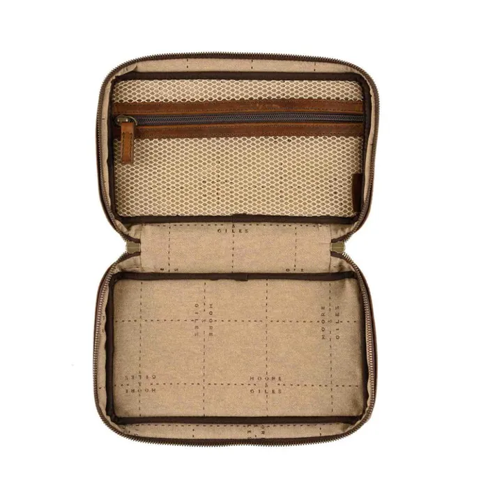 Accessories Men Billy Reid Kent Travel Kit Baldwin Oak