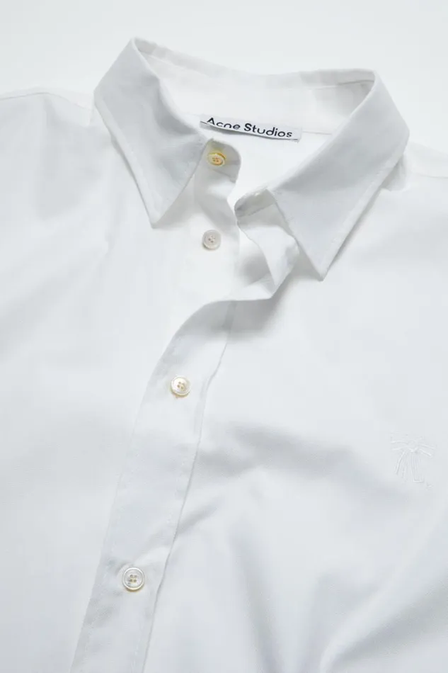 Acne Studios Buttonup Shirt White Men Shirts