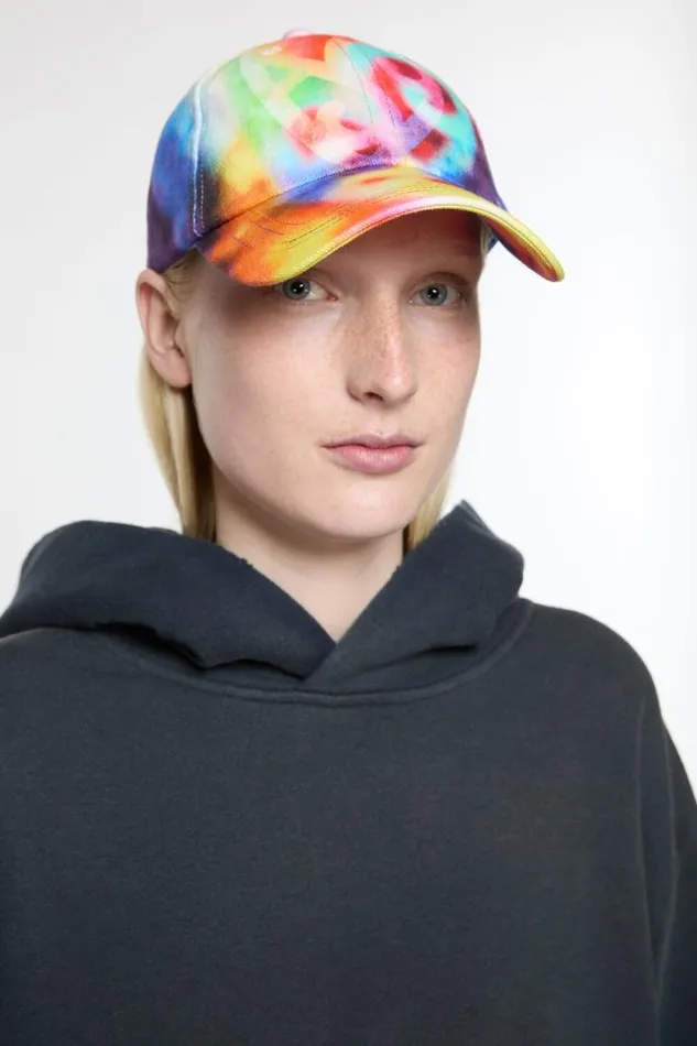 Acne Studios Cap Stronger Together Forever Multicolor Men Hats
