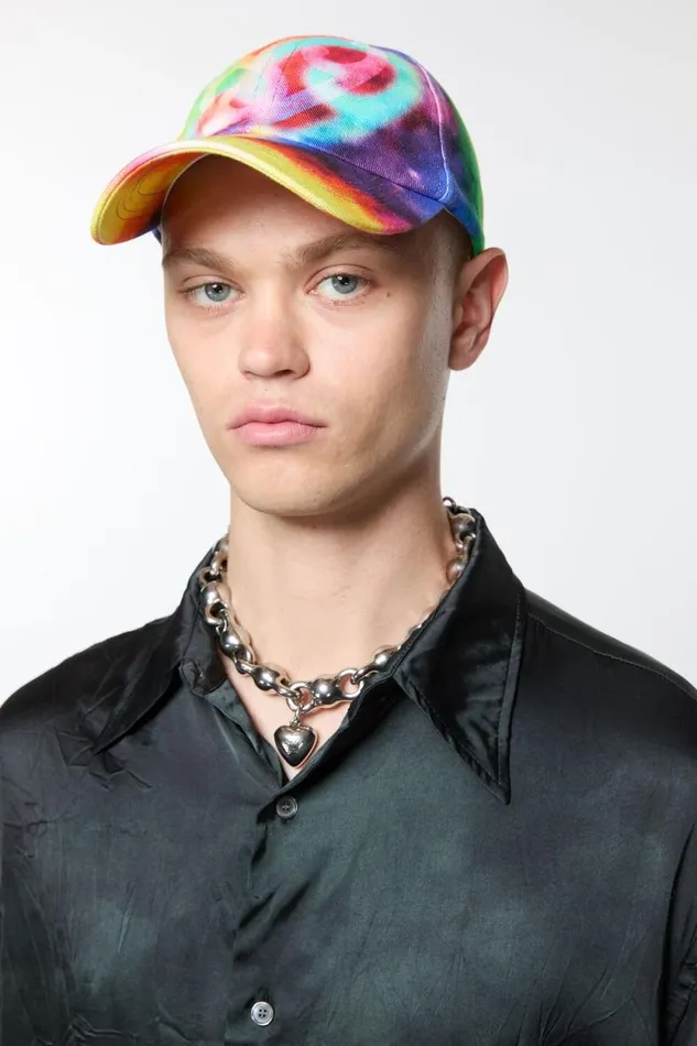 Acne Studios Cap Stronger Together Forever Multicolor Men Hats