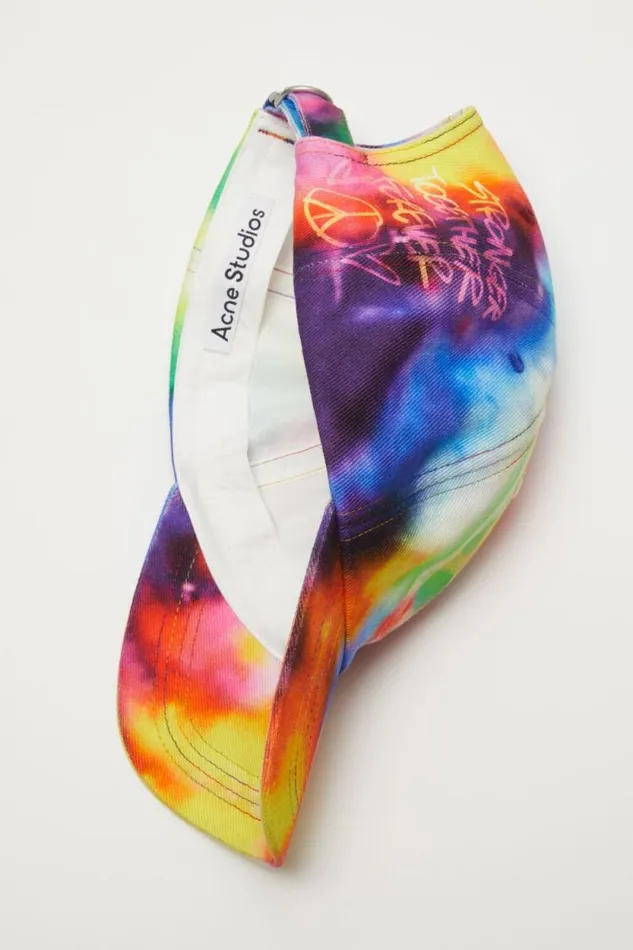 Acne Studios Cap Stronger Together Forever Multicolor Men Hats
