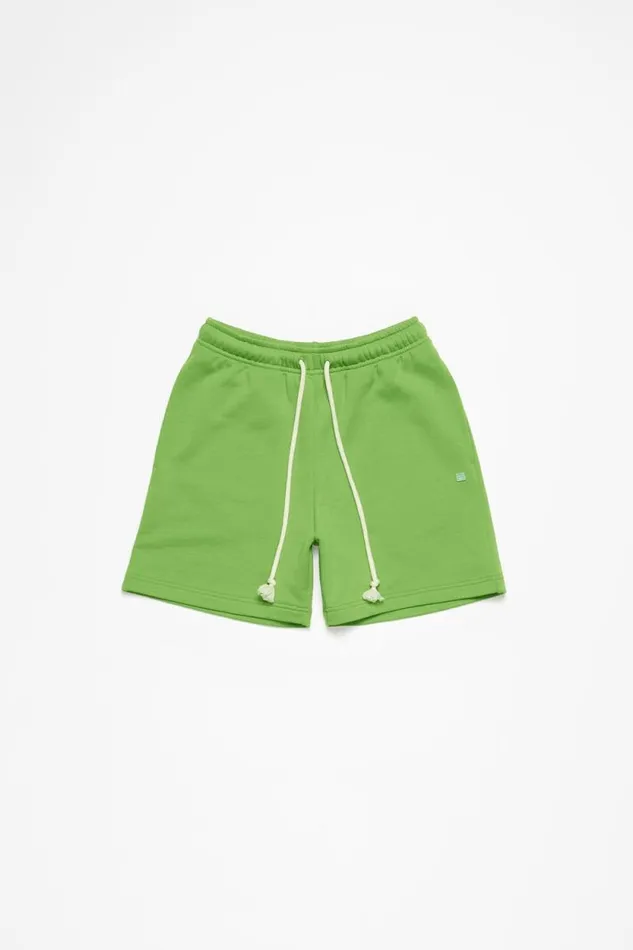 Acne Studios Fleece Shorts Herb Green Men Shorts Acne Studios Fleece Shorts Herb Green Men Shorts