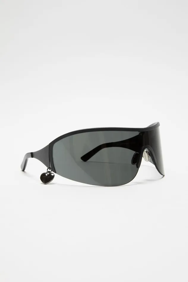 Acne Studios Metal Frame Sunglasses Blackblack Women Eyewear Acne Studios Metal Frame Sunglasses Blackblack Women Eyewear