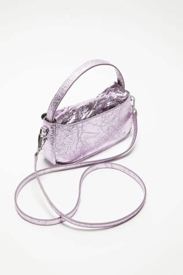Acne Studios Multipocket Micro Bag Lavender Purple Men Bags Acne Studios Multipocket Micro Bag Lavender Purple Men Bags