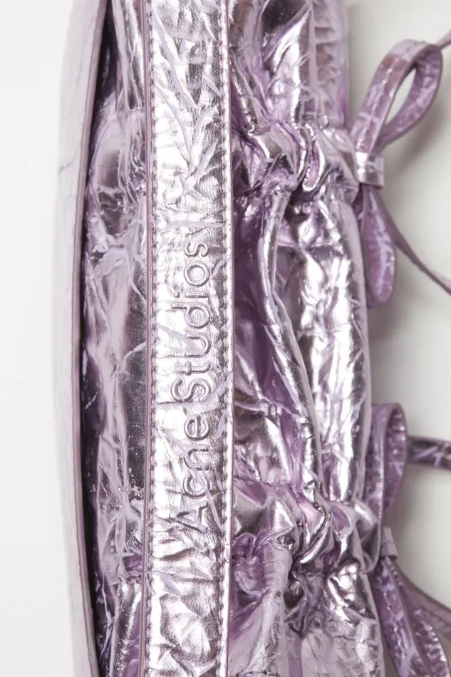 Acne Studios Multipocket Micro Bag Lavender Purple Men Bags Acne Studios Multipocket Micro Bag Lavender Purple Men Bags