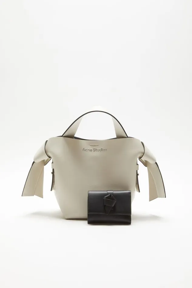 Acne Studios Musubi Folded Wallet Black Men Bags