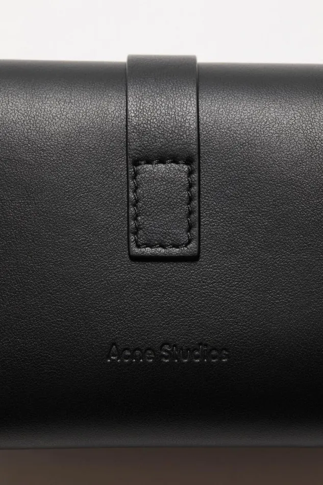 Acne Studios Musubi Folded Wallet Black Men Bags