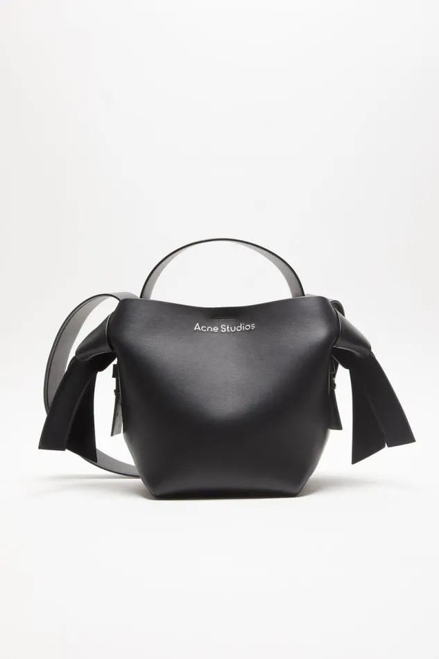 Acne Studios Musubi Mini Shoulder Bag Black Women Bags