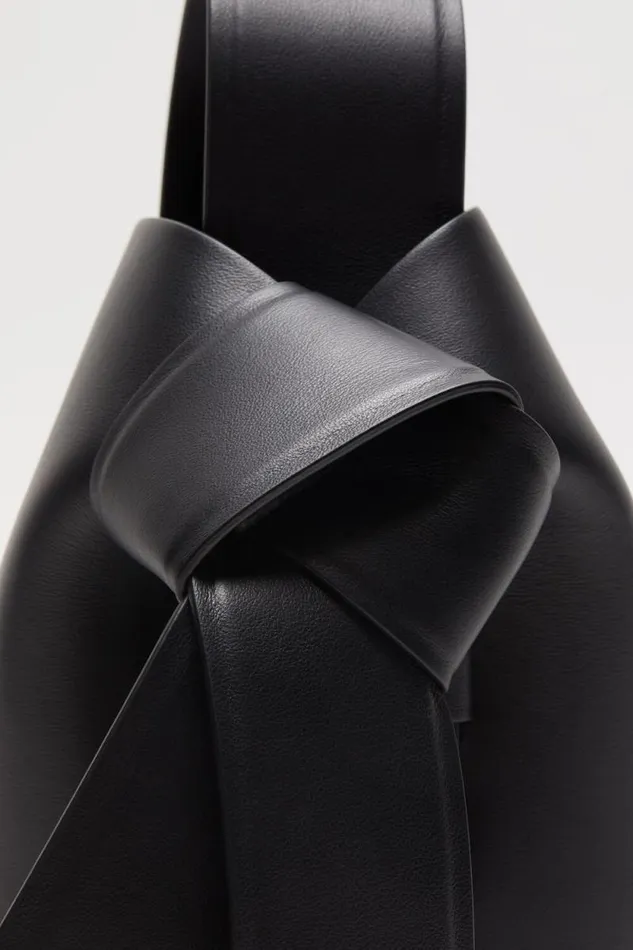 Acne Studios Musubi Mini Shoulder Bag Black Women Bags Acne Studios Musubi Mini Shoulder Bag Black Women Bags