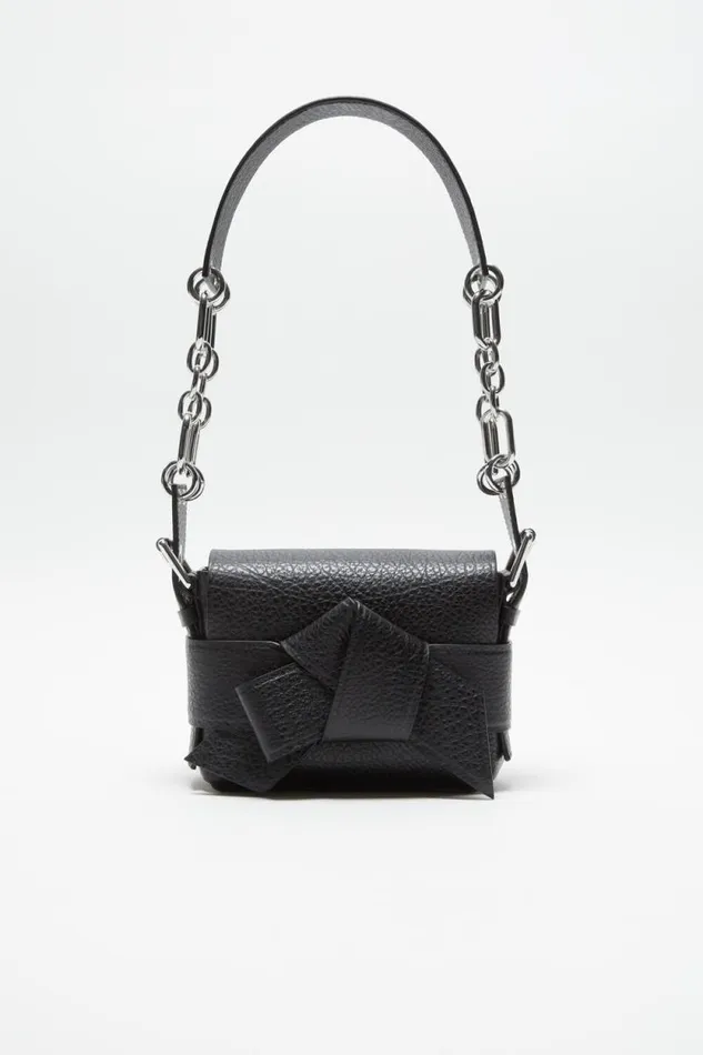 Acne Studios Musubi Shoulder Bag Black Women Bags