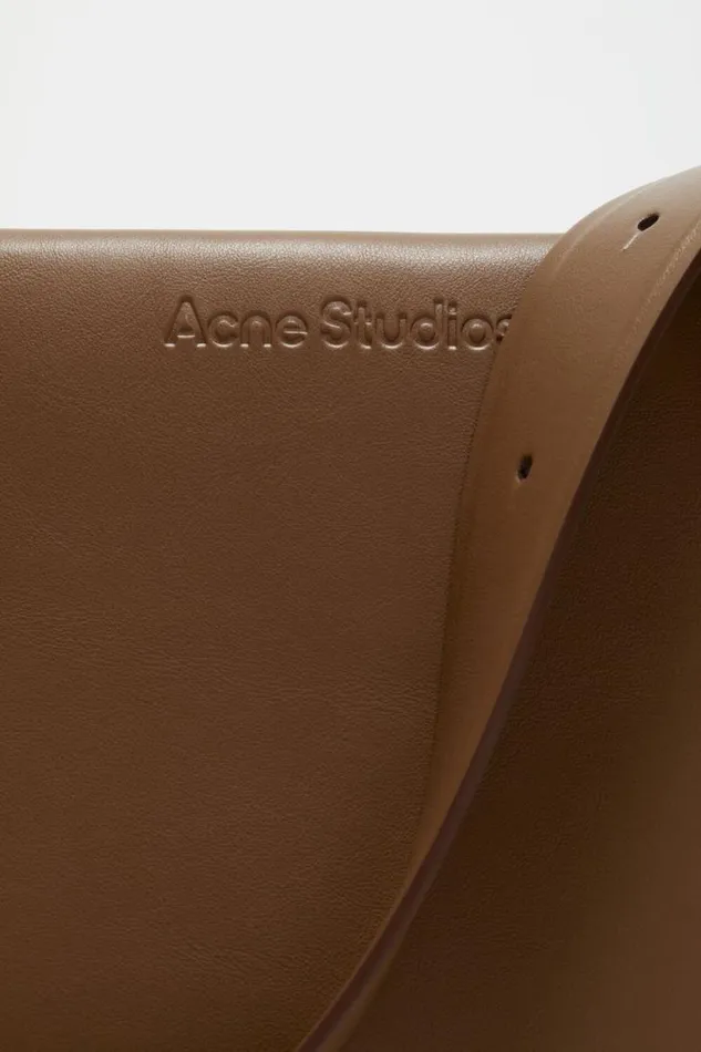 Acne Studios Musubi Shoulder Bag Camel Brown Men Bags Acne Studios Musubi Shoulder Bag Camel Brown Men Bags