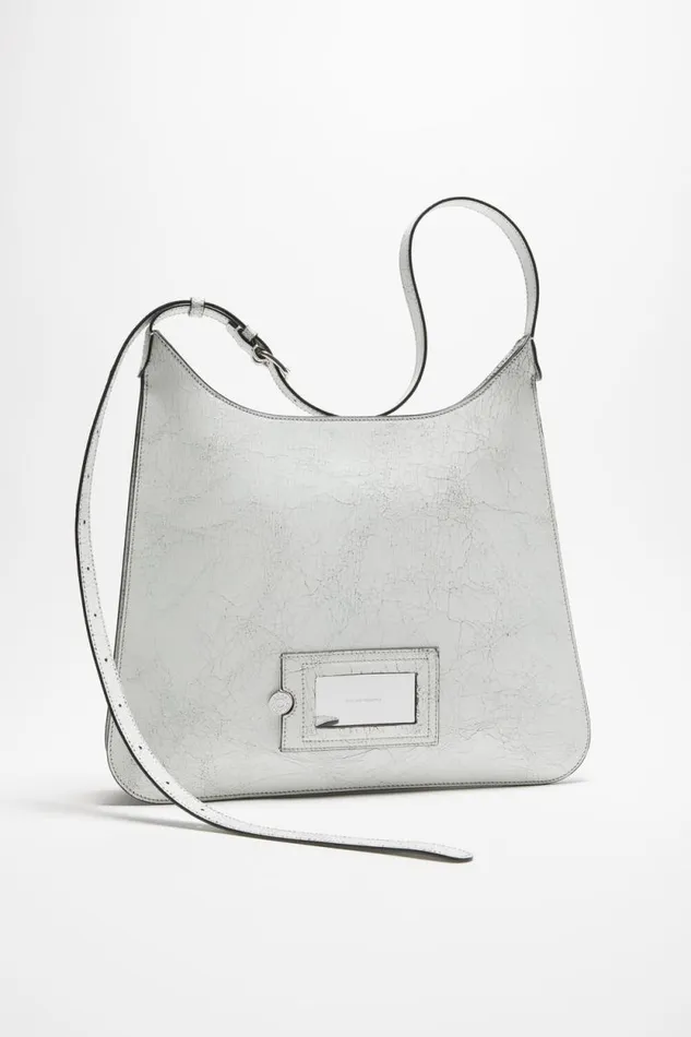 Acne Studios Platt Shoulder Bag White Men Bags Acne Studios Platt Shoulder Bag White Men Bags