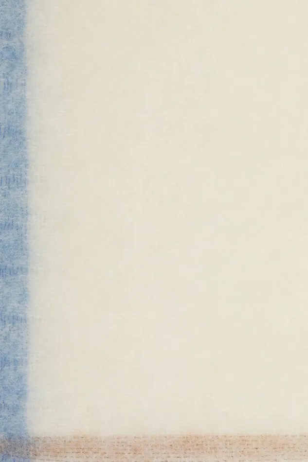 Acne Studios Wool Mohair Scarf 8211 Narrow White Men Scarves Acne Studios Wool Mohair Scarf 8211 Narrow White Men Scarves