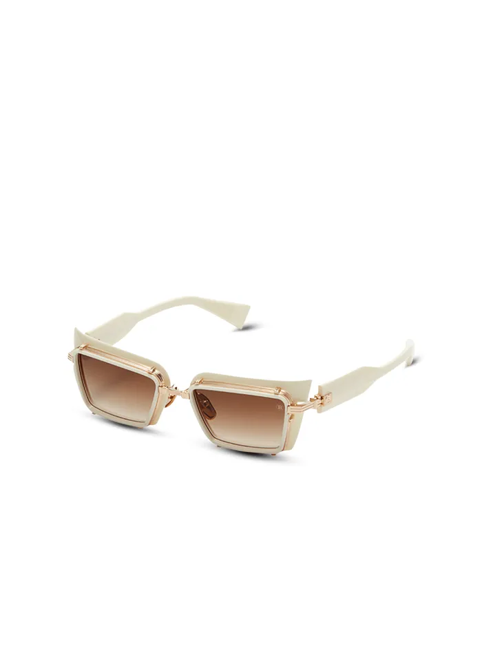 Admirable Sunglasses White WomenMen Balmain Eyewear