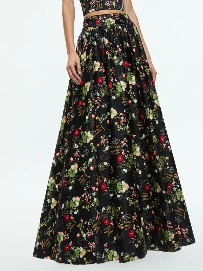 Alice Olivia Blush Kiss Black Women Matching Sets