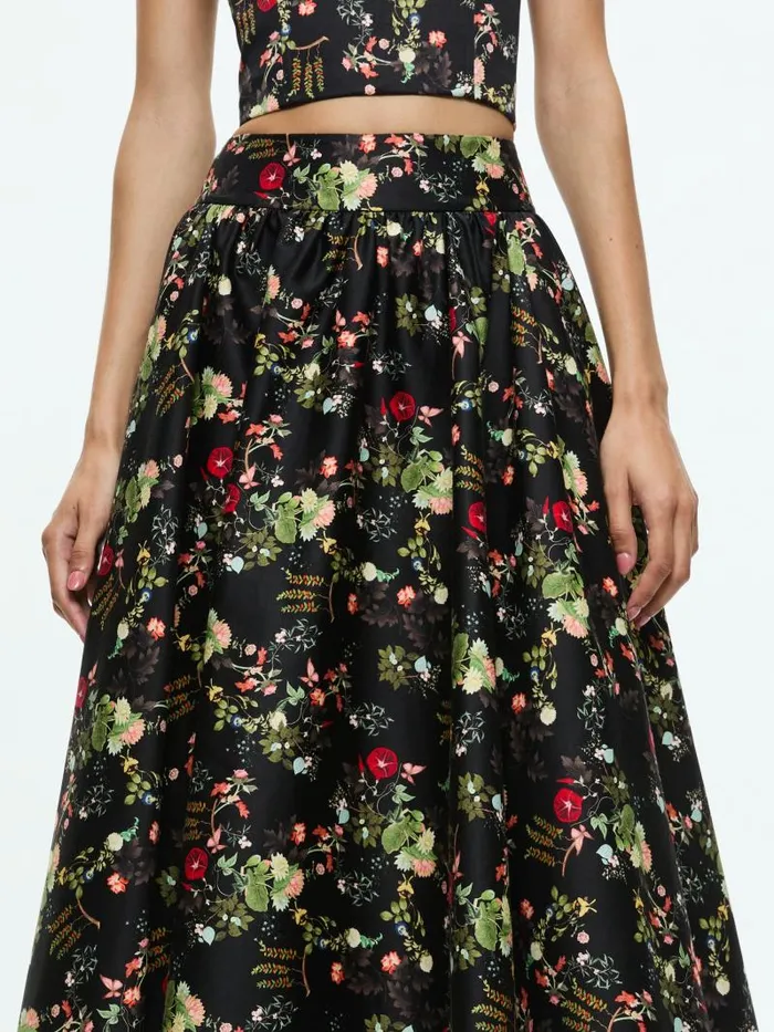 Alice Olivia Blush Kiss Black Women Matching Sets