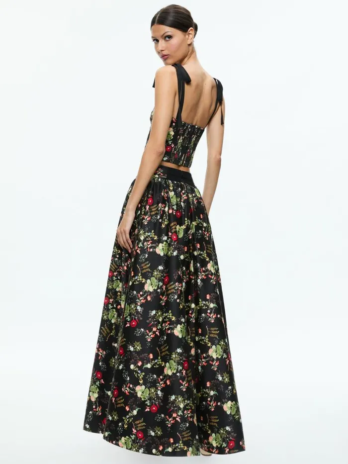 Alice Olivia Blush Kiss Black Women Matching Sets