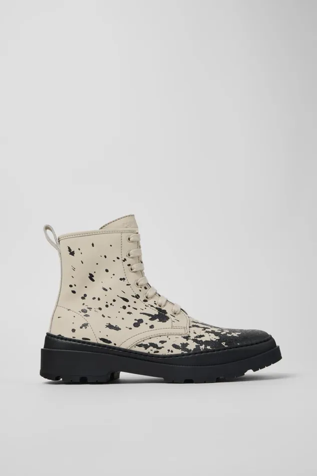 Ankle Boots Men Camper Brutus Trek MICHELIN Whiteblack Medium Boots