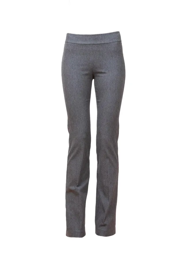 Avenue Montaigne BECCA Flannel Grey Women Pants