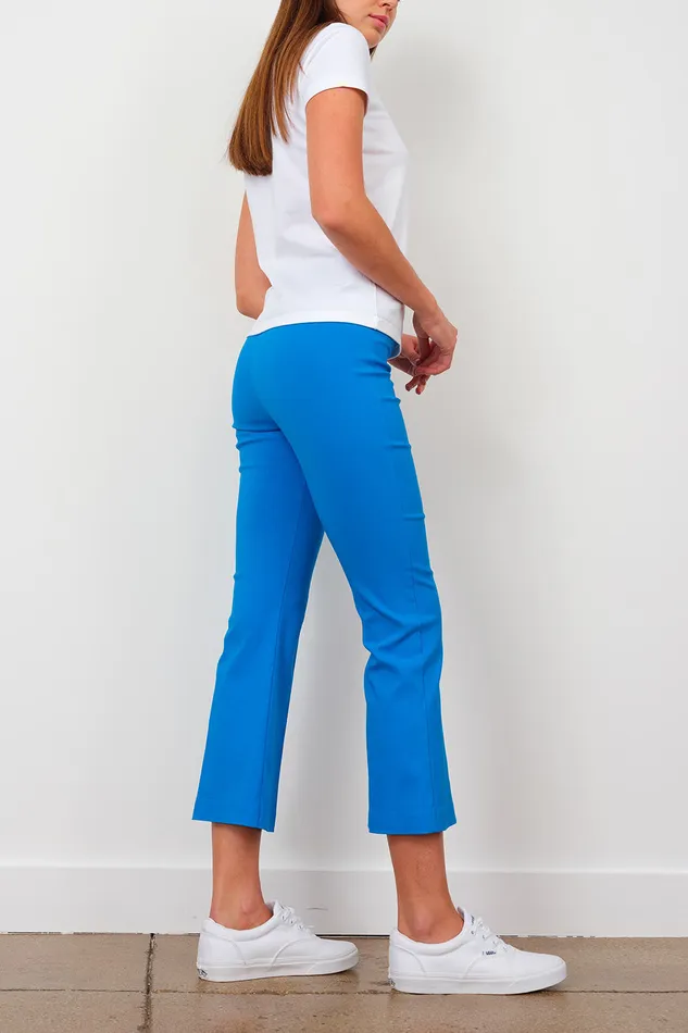Avenue Montaigne LEO Signature Electric Blue Women Pants Avenue Montaigne LEO Signature Electric Blue Women Pants