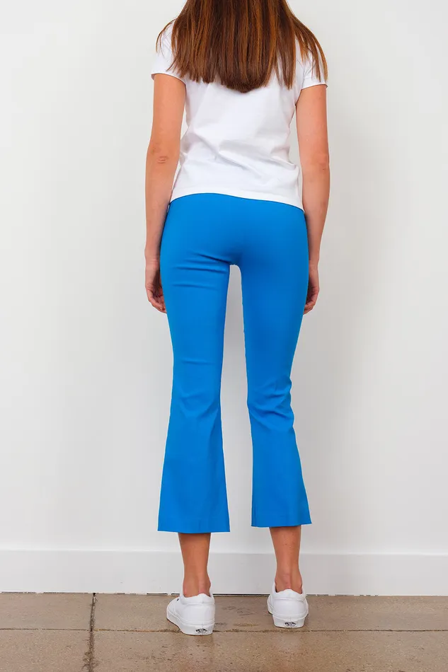 Avenue Montaigne LEO Signature Electric Blue Women Pants Avenue Montaigne LEO Signature Electric Blue Women Pants