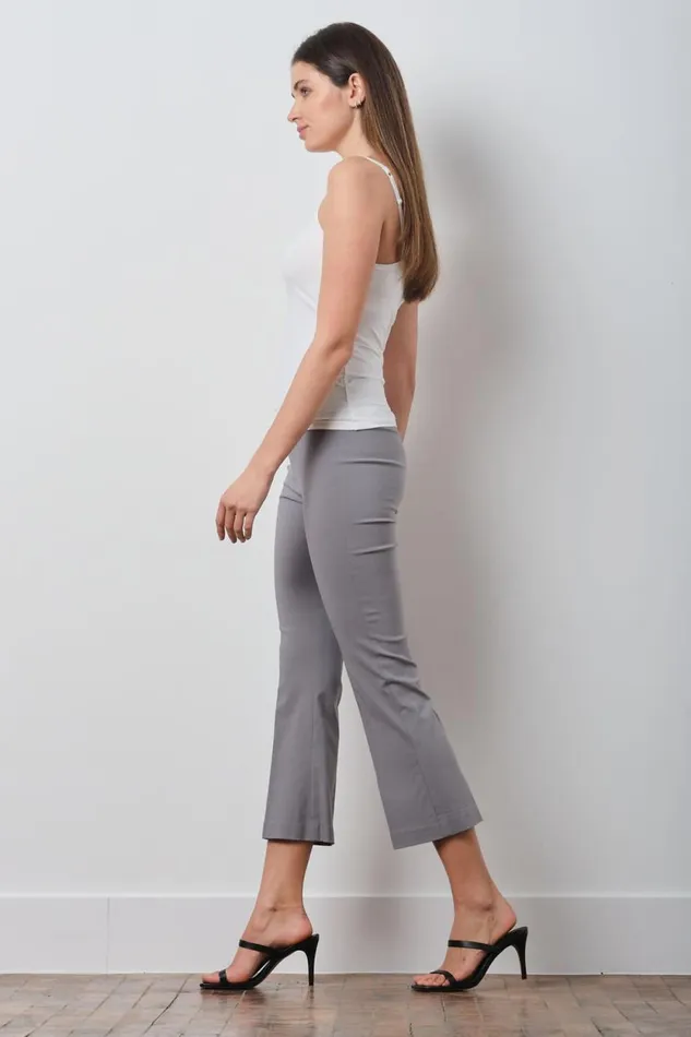 Avenue Montaigne LEO Signature Light Grey Women Pants