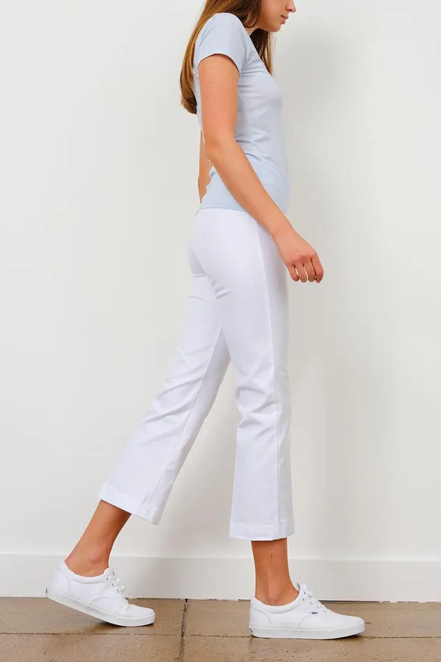 Avenue Montaigne LEO White Stretch Women Pants Avenue Montaigne LEO White Stretch Women Pants