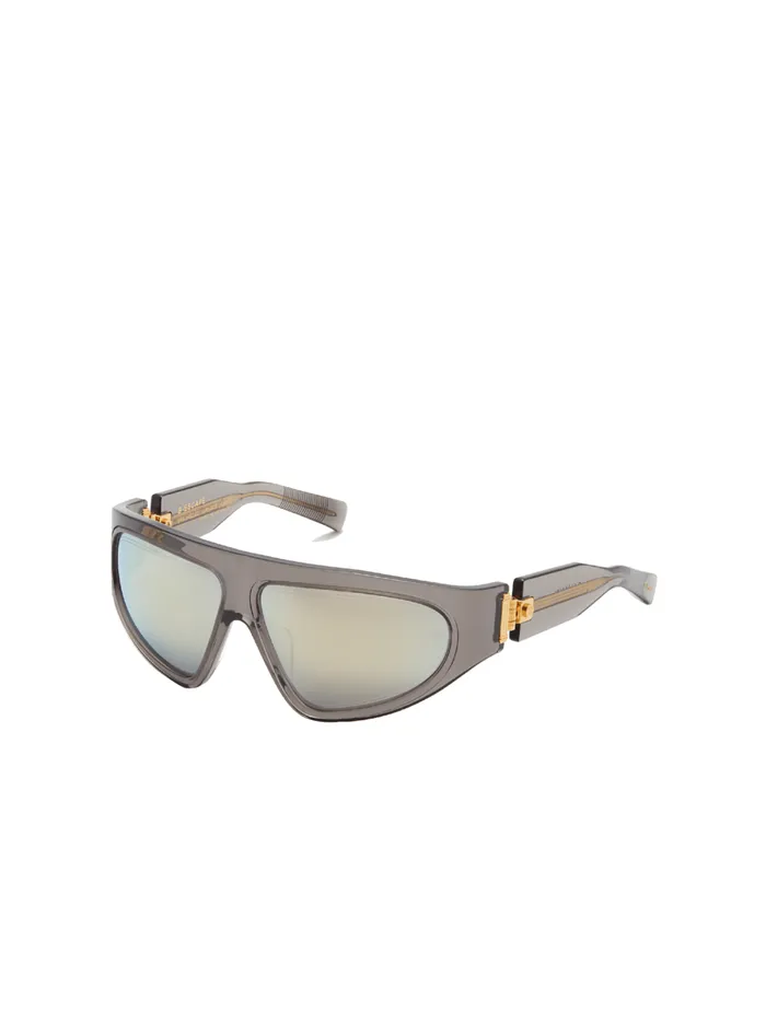 BEscape Sunglasses Grey WomenMen Balmain Eyewear