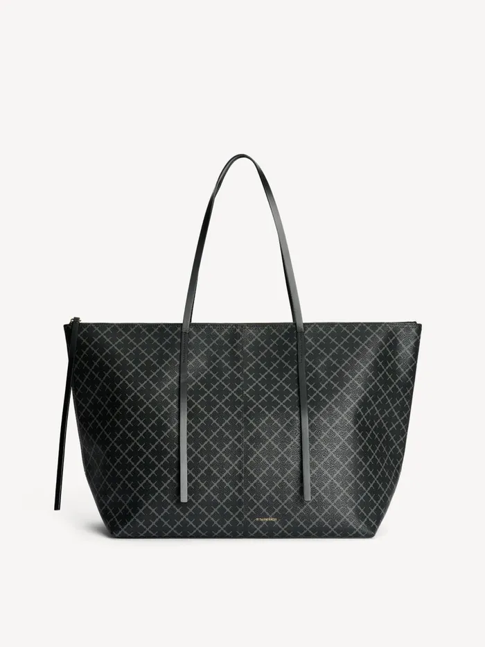 Bags Women By Malene Birger Luze Tote Bag Charcoal