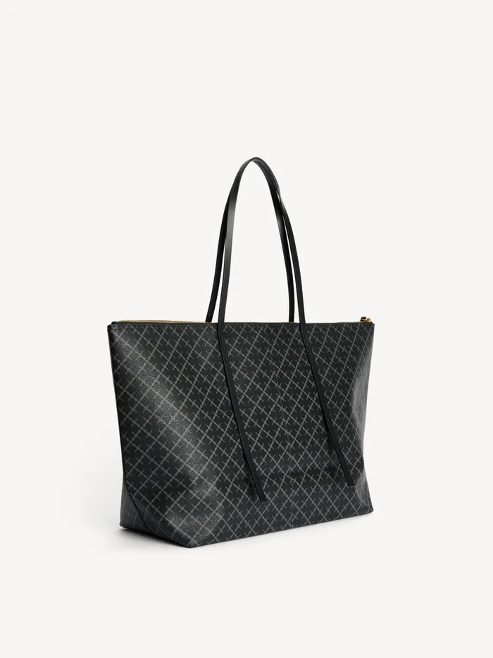 Bags Women By Malene Birger Luze Tote Bag Charcoal Bags Women By Malene Birger Luze Tote Bag Charcoal