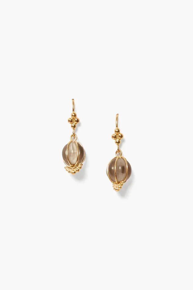 Balloon Earrings Smoky Quartz Women Chan Luu Earrings