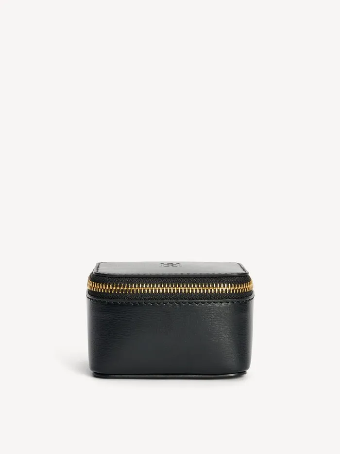 Beauty Bags Women By Malene Birger Aya Bijoux Jewellery Bag Black