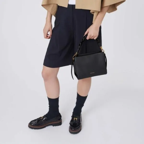 Boheme Small Noircuir Women Coccinelle Top Handle Bag Boheme Small Noircuir Women Coccinelle Top Handle Bag