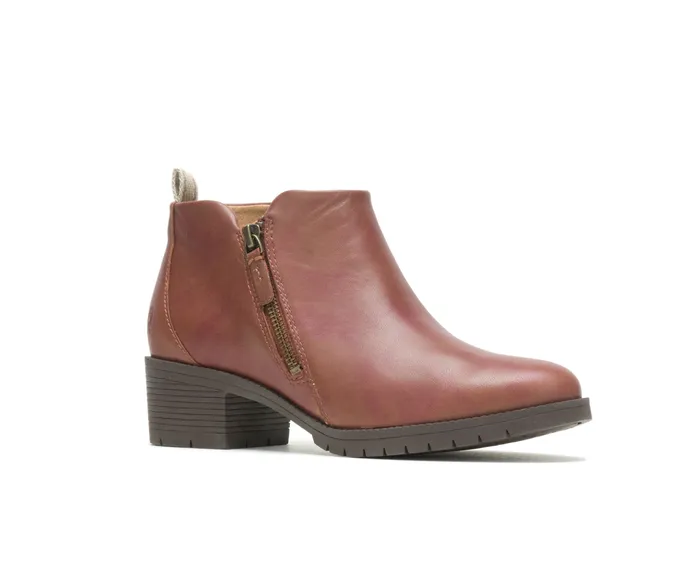 Boots Hadley Side Zip Boot Cognac Leather 8211 Hush Puppies Women Boots Hadley Side Zip Boot Cognac Leather 8211 Hush Puppies Women