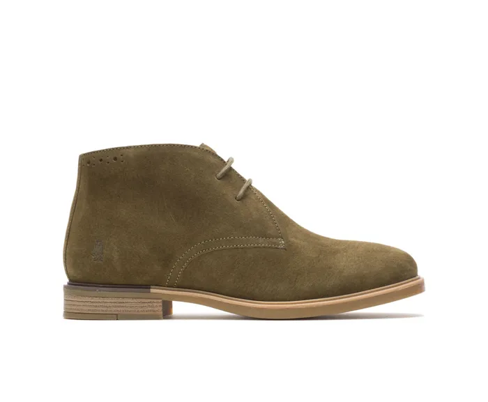 Boots Hush Puppies Women Bailey Chukka Boot Olive Suede