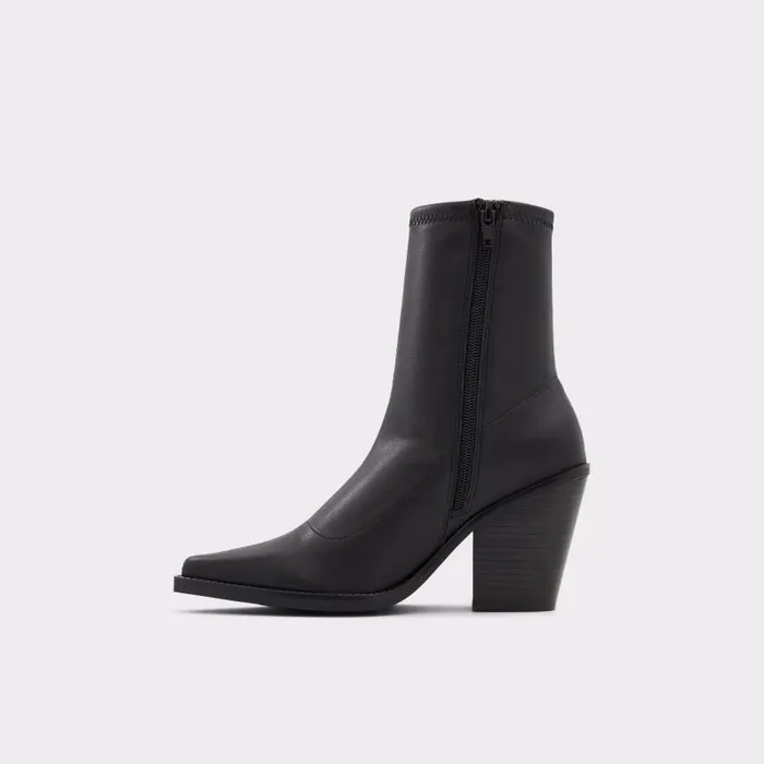 Boots Women ALDO Bamboo Western Boot 8211 Block Heel