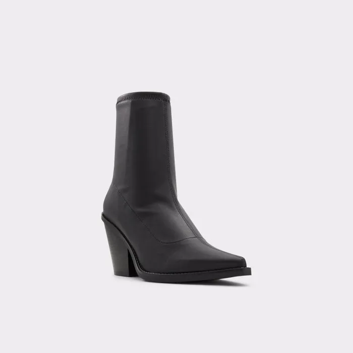 Boots Women ALDO Bamboo Western Boot 8211 Block Heel