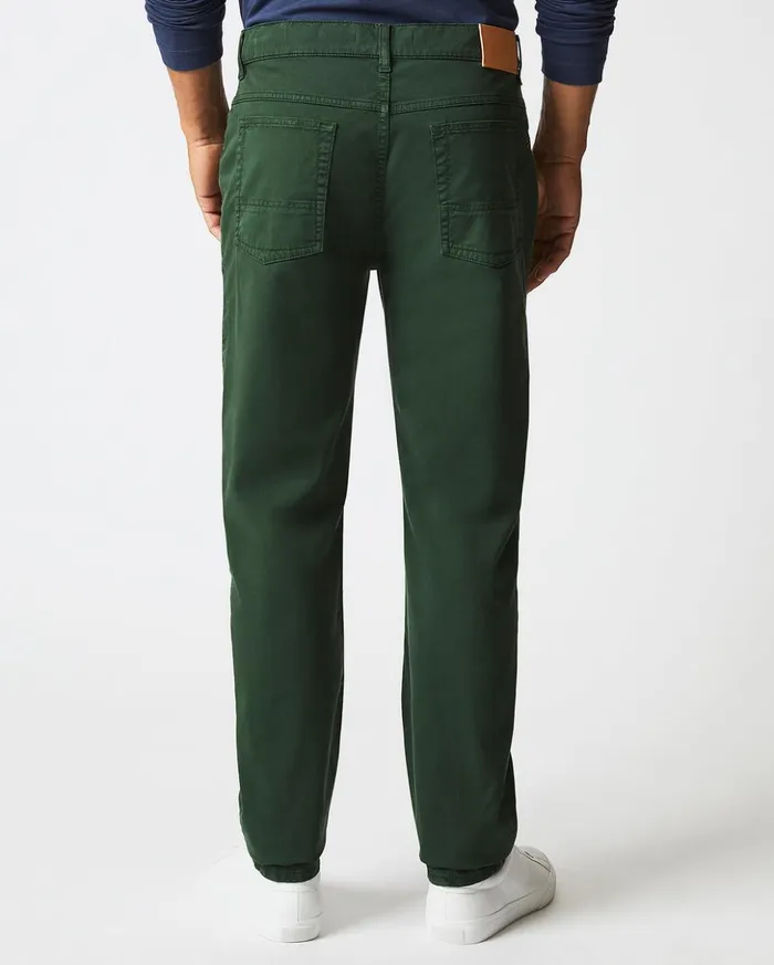 Bottoms Men Billy Reid 5 Pocket Pant Pine Green
