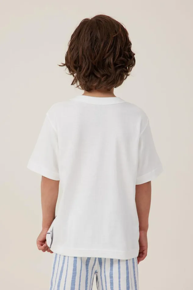 Boys 214 Tops and TShirts Cotton On Jonny Short Sleeve Print Tee Vanillanext Level Soccer