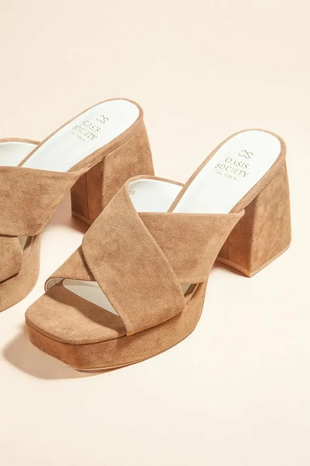 Carmen Platform Heels In Brown Brown Women Bohme Shoes