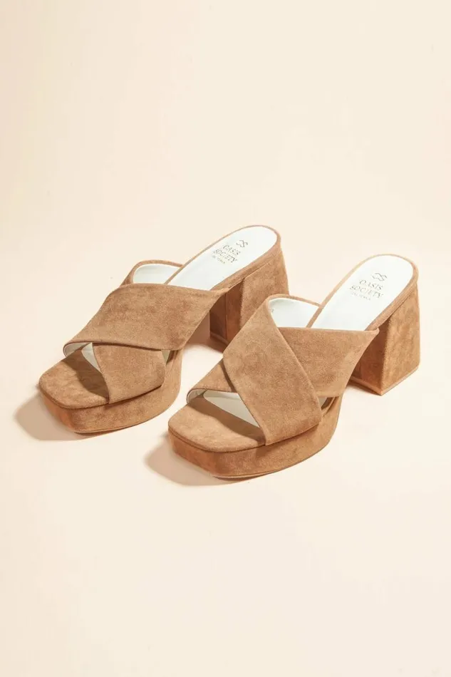 Carmen Platform Heels In Brown Brown Women Bohme Shoes