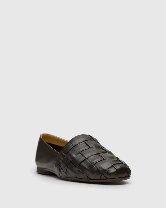 Castaer Gianna254 Marron Choc Women Flats