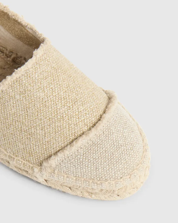 Castaer Kampala032 Oro Claro Women Flats