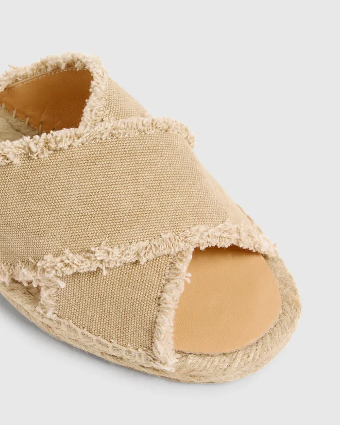 Castaer Palmera002 Sand Women Flats