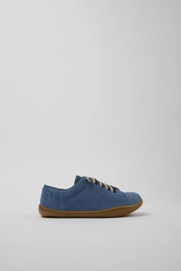 Casual Shoes Kids Camper Peu Blue Nubuck Kids039 Shoe Casual Shoes Kids Camper Peu Blue Nubuck Kids039 Shoe