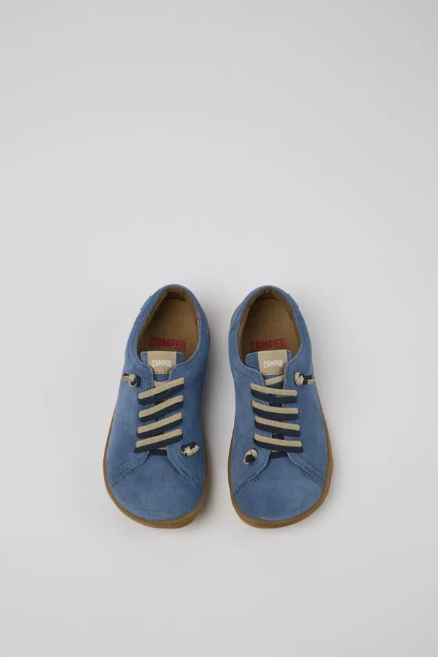 Casual Shoes Kids Camper Peu Blue Nubuck Kids039 Shoe Casual Shoes Kids Camper Peu Blue Nubuck Kids039 Shoe