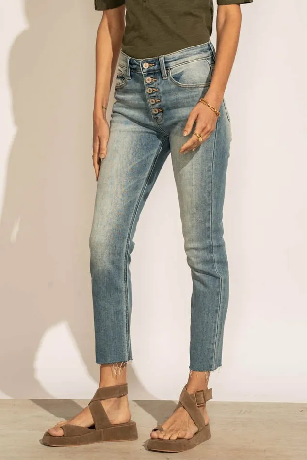Celine Straight Leg Denim 8211 FINAL SALE Light Wash Women Bohme Denim